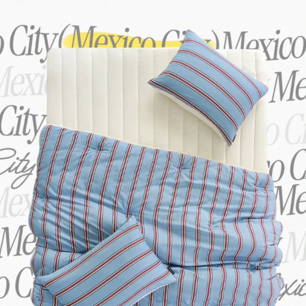 NZ Deep Sleep 條紋薄款四季被 Mexico City (150*200cm)