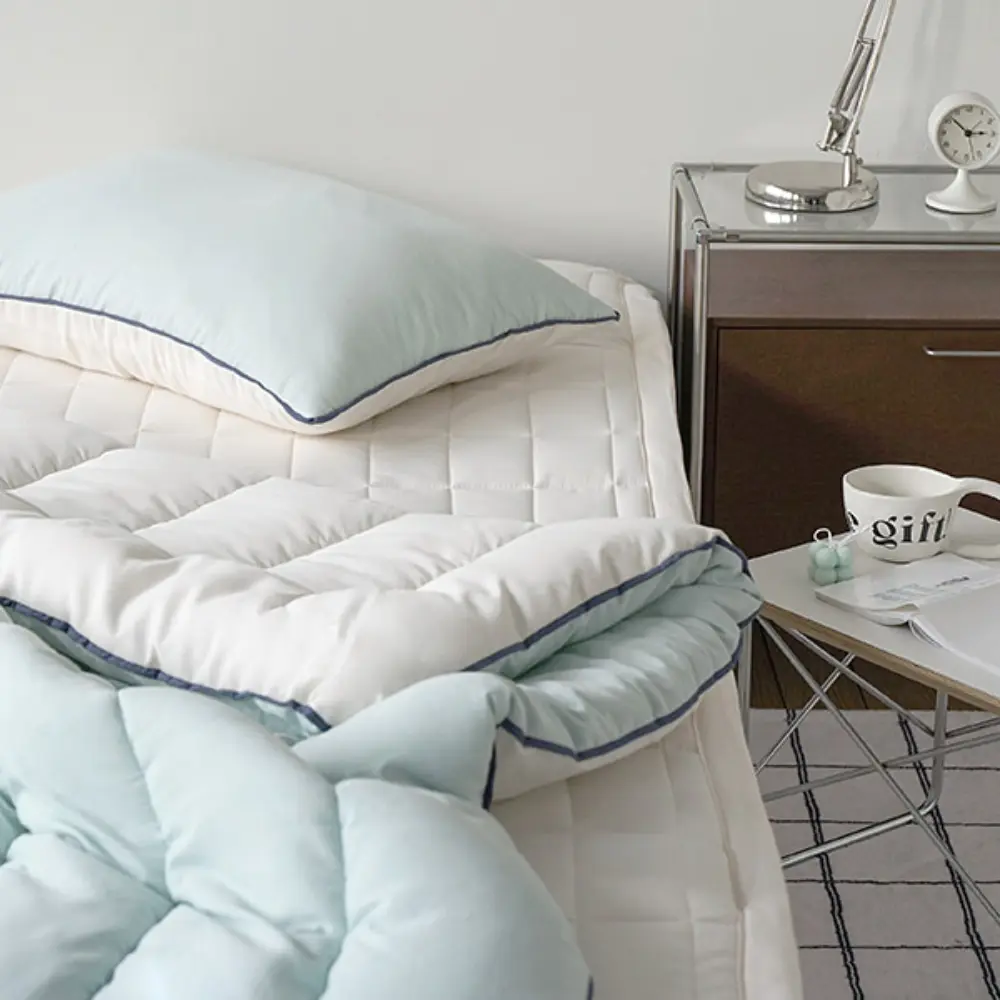 NZ Deep Sleep 雙色薄款四季被 (淺灰, 150*200cm)
