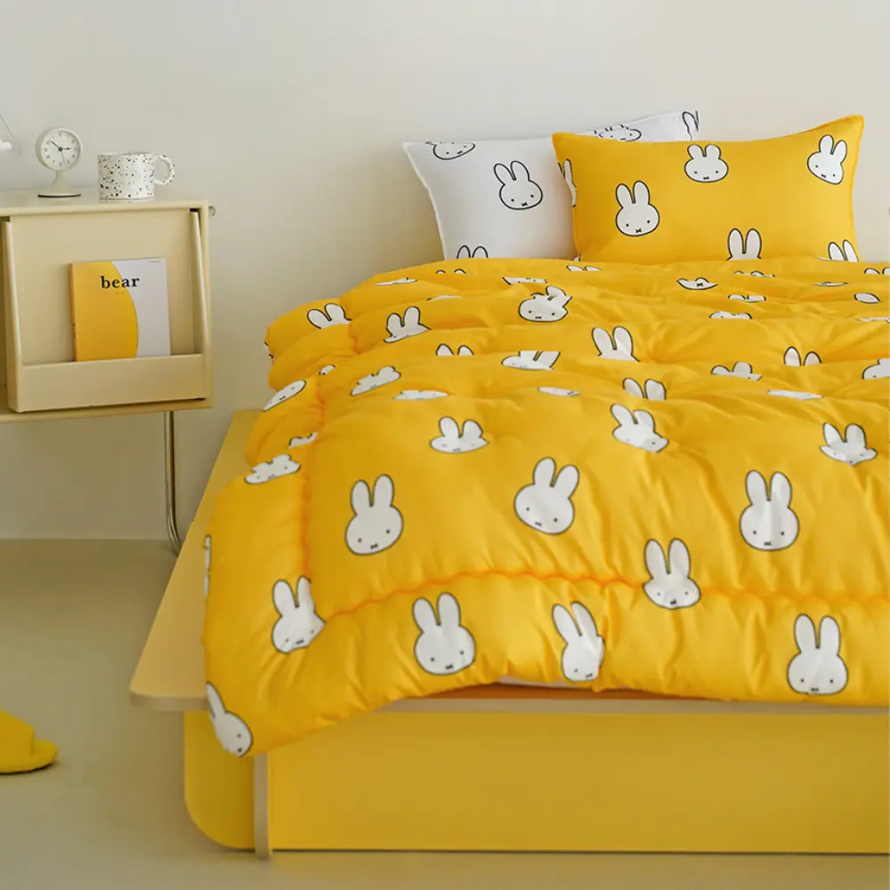 NZ Miffy 兒童厚款四季被 (橘)