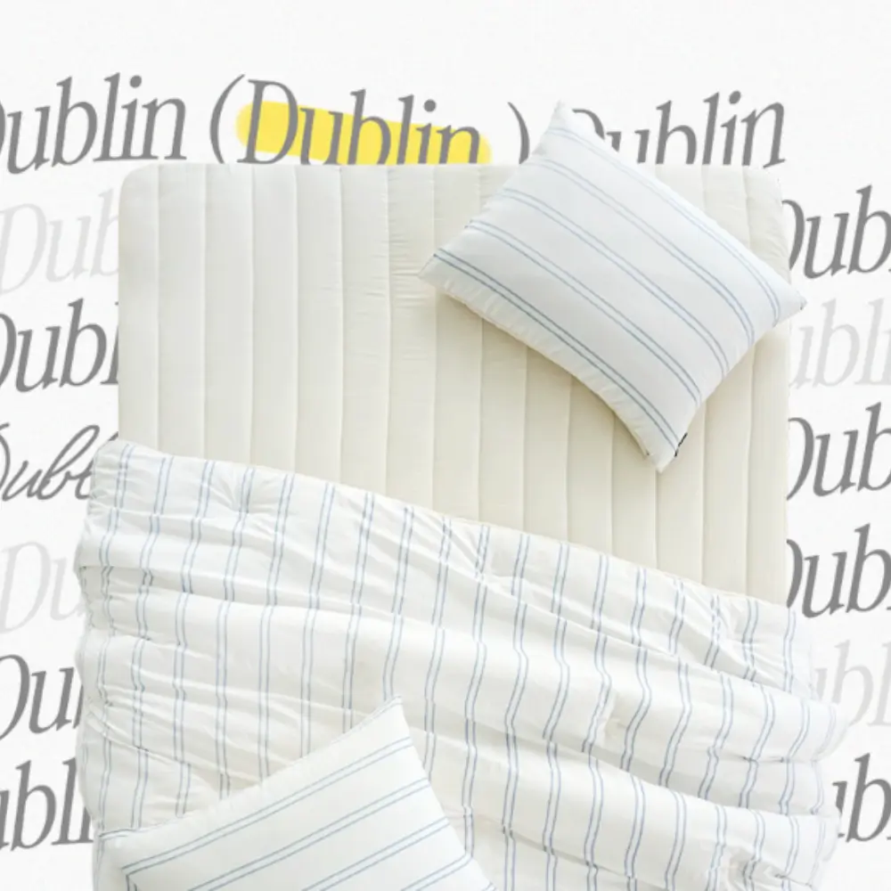 NZ Deep Sleep 條紋薄款四季被 Dublin (195*210cm)