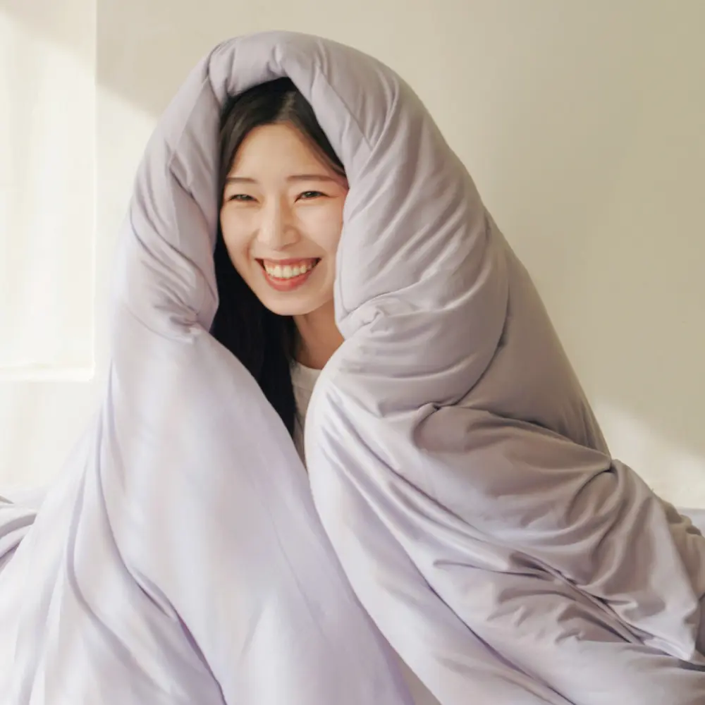 NZ Deep Sleep 素色厚款四季被 (粉, 195*210cm)