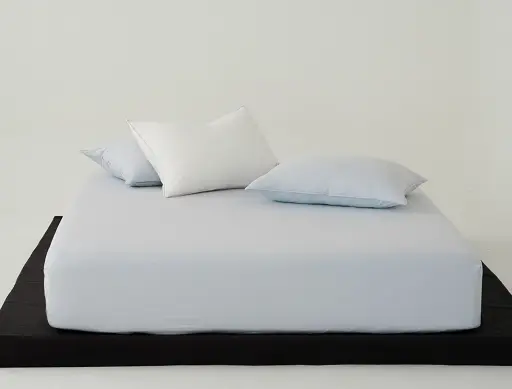 [NUBBLONM01G1S0] NZ Onmood 素色薄款床包 (深灰, 110*200cm)