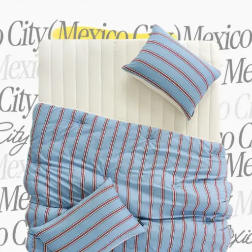 [NZQLL17S] NZ Deep Sleep 條紋薄款四季被 Mexico City (150*200cm)